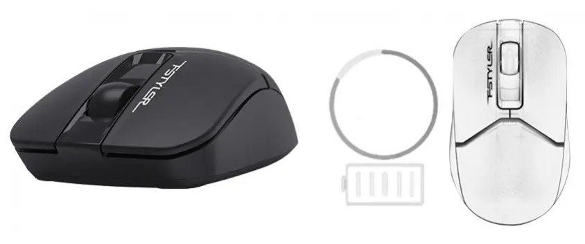 A4 Tech FG1112 Black Kablosuz Mini Klavye Mouse Set