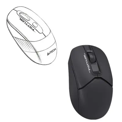 A4 Tech FG1112 Black Kablosuz Mini Klavye Mouse Set