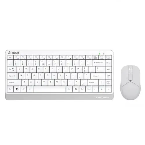 A4 Tech FG1112 White Kablosuz Mini Klavye Mouse Set