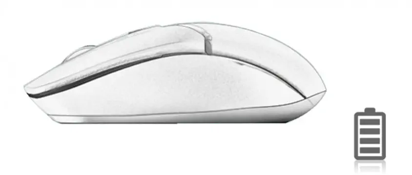 A4 Tech FG1112 White Kablosuz Mini Klavye Mouse Set