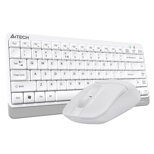 A4 Tech FG1112 White Kablosuz Mini Klavye Mouse Set
