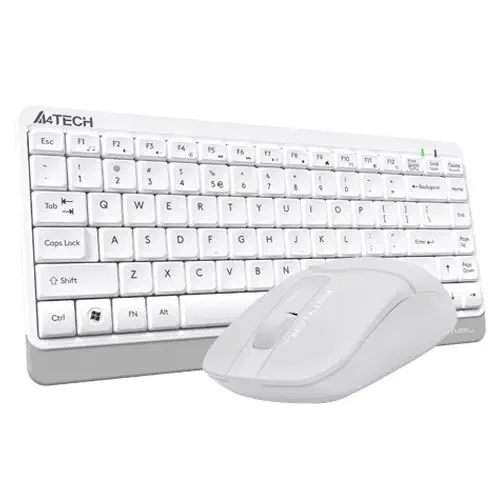 A4 Tech FG1112 White Kablosuz Mini Klavye Mouse Set