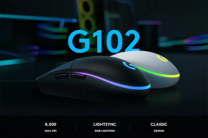 Logitech G102 LightSync Black 910-005823 Kablolu Gaming Mouse