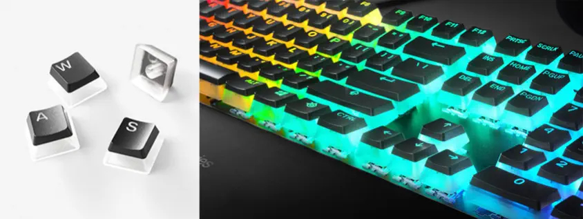 SteelSeries PrismCaps 60218 Siyah İngilizce Klavye Tuş Düzeni