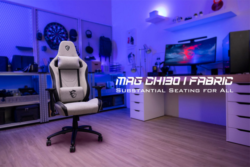 MSI MAG CH130 I FABRIC Gaming (Oyuncu) Koltuğu