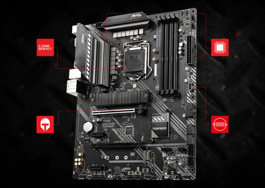 MSI MAG B460 TORPEDO Gaming Anakart