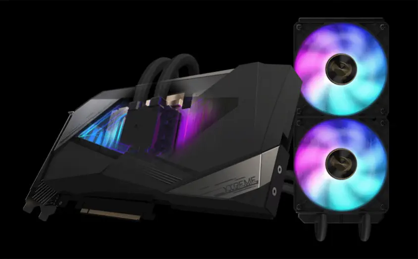 Gigabyte Aorus GeForce RTX 3080 Ti Xtreme WaterForce 12G LHR Gaming Ekran Kartı