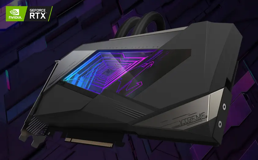 Gigabyte Aorus GeForce RTX 3080 Ti Xtreme WaterForce 12G LHR Gaming Ekran Kartı