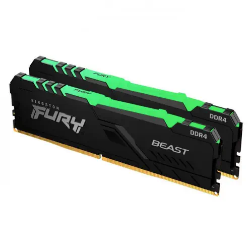 Kingston Fury Beast RGB KF436C17BBAK2/16 16GB DDR4 3600MHz Gaming Ram