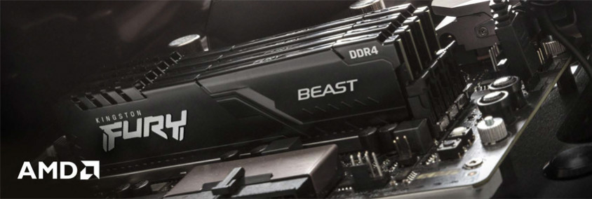 Kingston Fury Beast KF426C16BB/16 16GB DDR4 2666MHz Gaming Ram