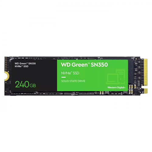 WD Green SN350 WDS240G2G0C 240GB PCIe NVMe M2 SSD Disk