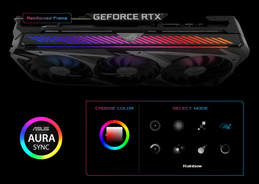 ASUS ROG-STRIX-RTX3070-O8G-V2-GAMING Ekran Kartı