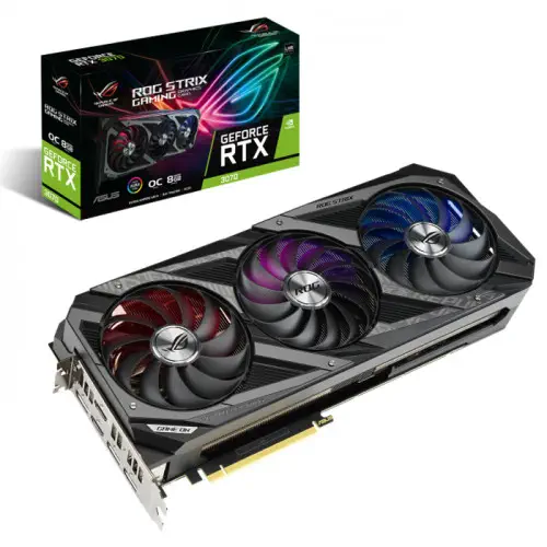 Asus ROG-STRIX-RTX3070-O8G-V2-GAMING Ekran Kartı