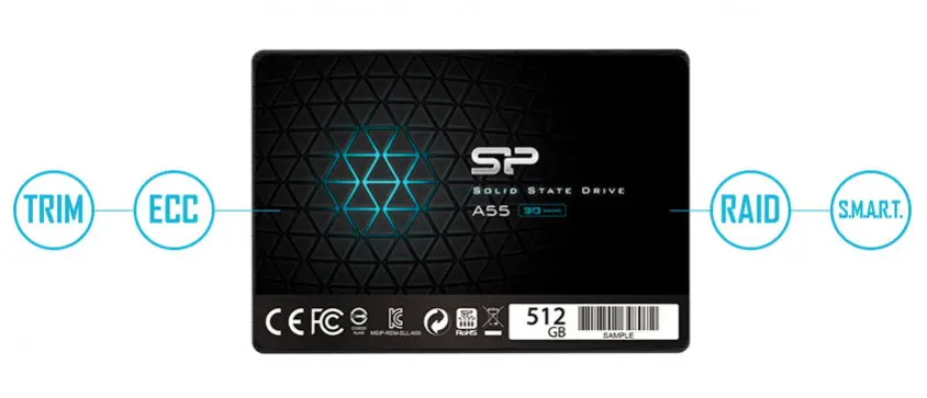 Silicon Power Ace A55 SP256GBSS3A55S25 256GB 2.5″ SATA 3 SSD Disk