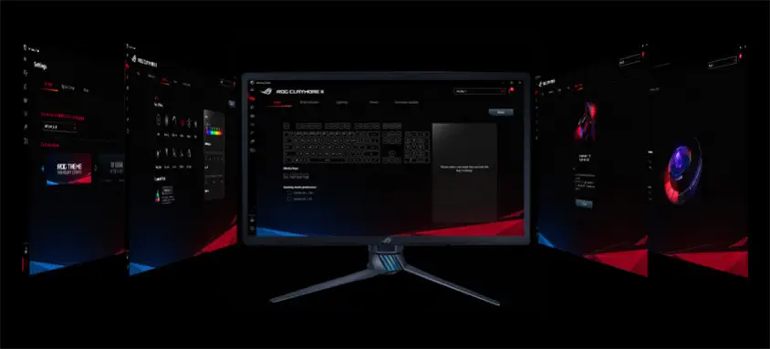 ASUS ROG Claymore II Optik Mekanik Kablosuz Gaming Klavye