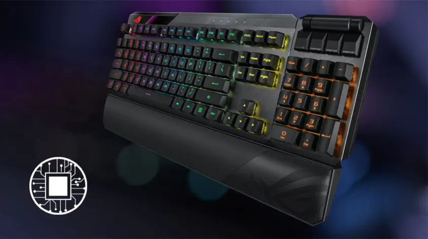 ASUS ROG Claymore II Optik Mekanik Kablosuz Gaming Klavye