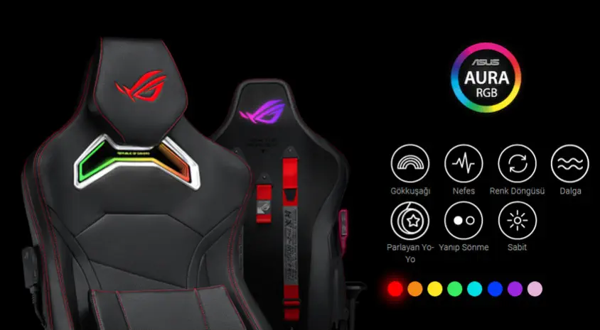 Asus ROG Chariot RGB SL300C Gaming (Oyuncu) Koltuğu
