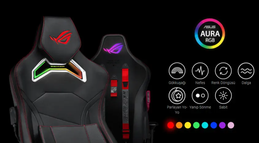 ASUS ROG Chariot RGB SL300C Gaming (Oyuncu) Koltuğu