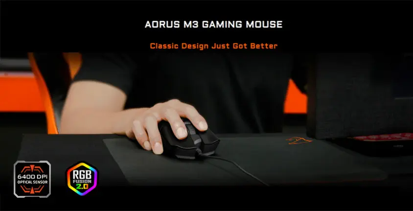 Gigabyte Aorus M3 Kablolu Gaming Mouse 