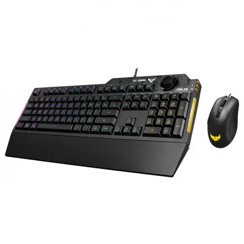 Asus TUF Gaming Combo K1&M3 Kablolu Klavye Mouse Set