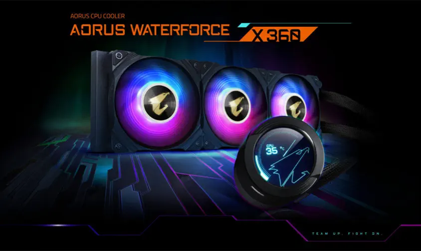 Gigabyte Aorus WaterForce X 360 İşlemci Sıvı Soğutucu