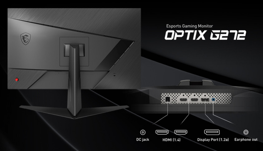MSI Optix G272 27” IPS Full HD Gaming Monitör