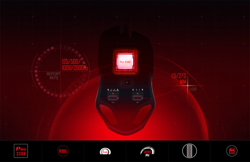 Bloody W60 Pro Kablolu Gaming Mouse