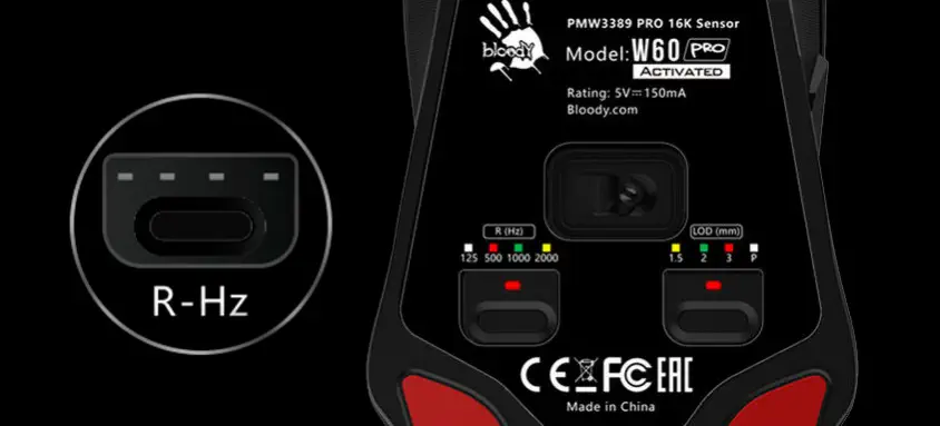 Bloody W60 Pro Kablolu Gaming Mouse