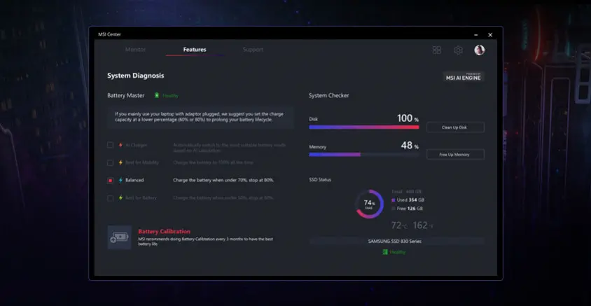 MSI Raider GE76 11UG-260XTR 17.3″ Full HD Gaming Notebook