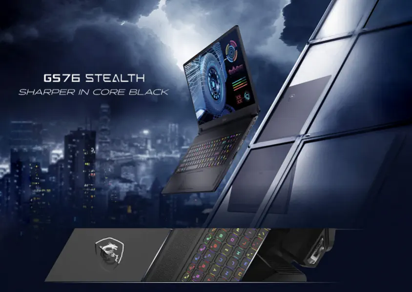 MSI GS76 Stealth 11UH-210TR 17.3″ QHD Gaming Notebook