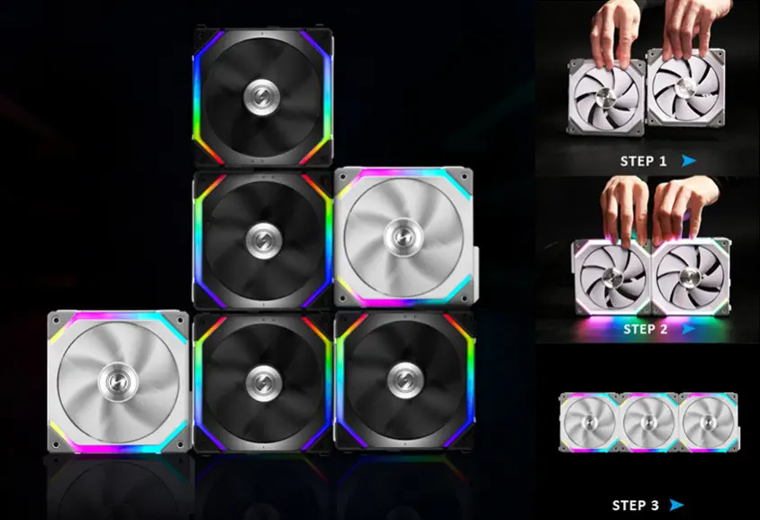 Lian Li UNI Fan SL140 White 2x140mm Kasa Fanı