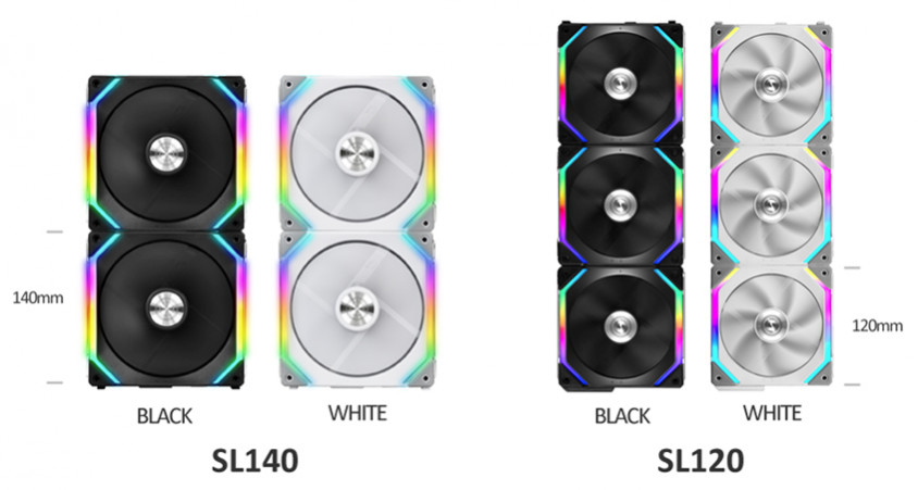 Lian Li UNI Fan SL140 Black 1x140mm Kasa Fanı