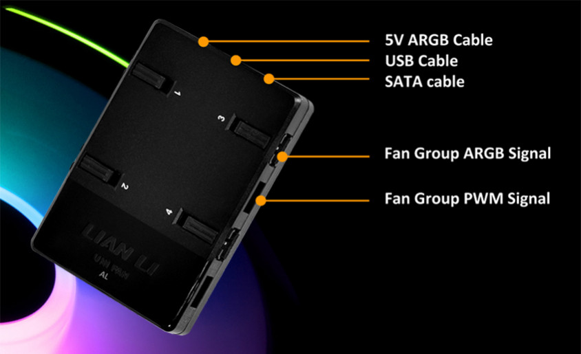 Lian Li UNI Fan AL120 1x120mm Siyah RGB PWM Kasa Fanı (G99.12AL1B.00)