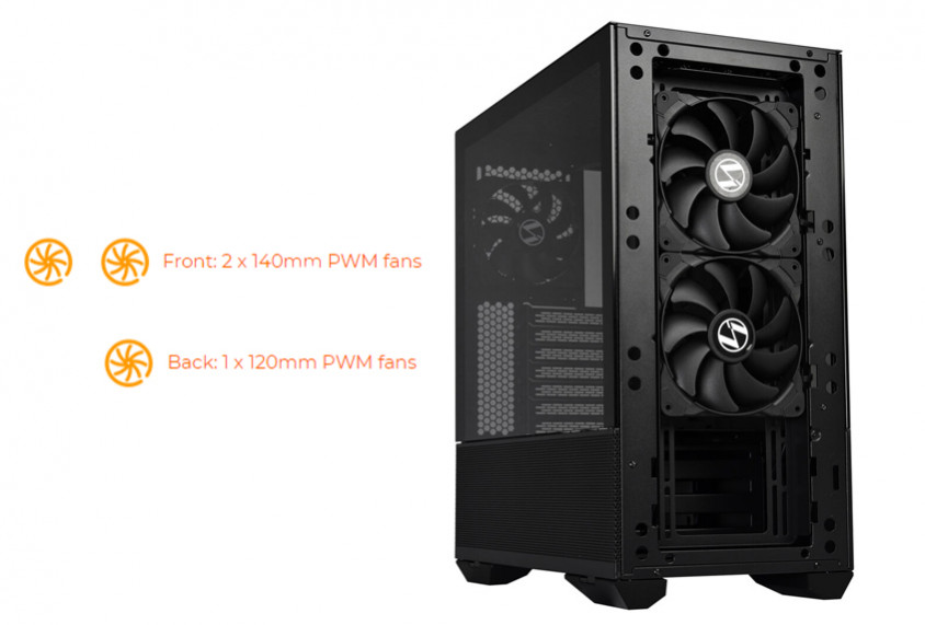 Lian Li Lancool II Mesh Performance E-ATX Mid-Tower Gaming Kasa
