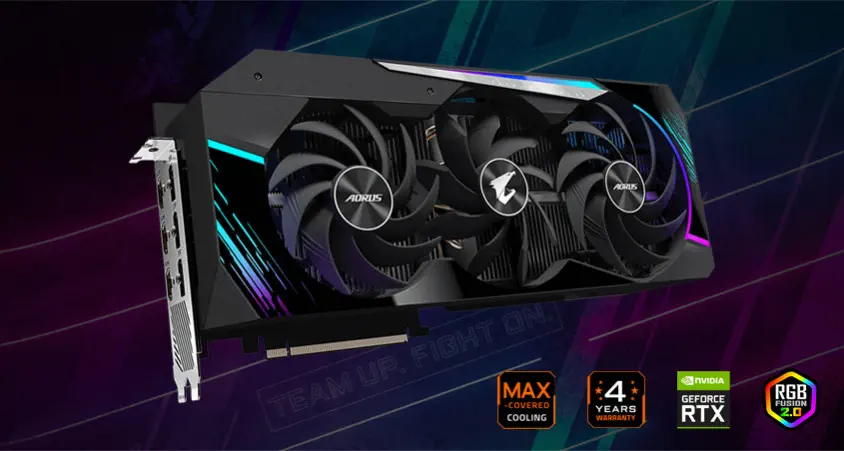 Gigabyte Aorus GeForce RTX 3080 Ti Master 12G LHR GV-N308TAORUS M