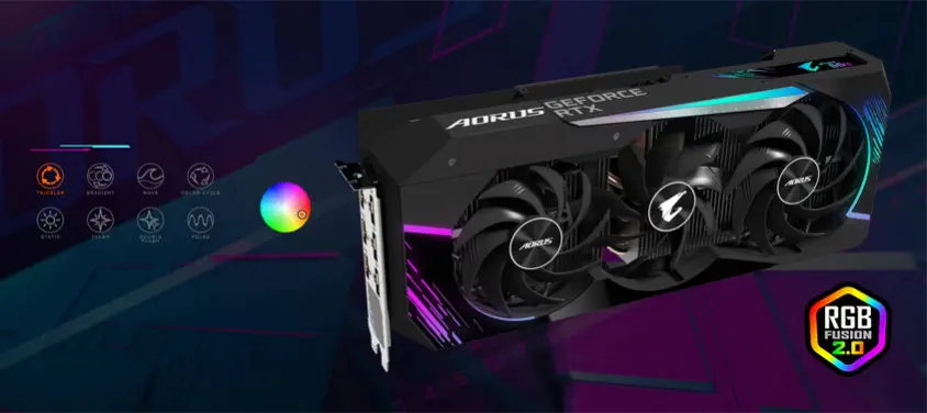Gigabyte Aorus GeForce RTX 3080 Ti Master 12G LHR Gaming Ekran Kartı