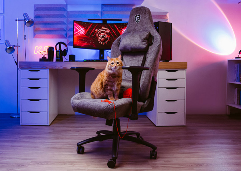 MSI MAG CH130 I REPELTEK FABRIC Gaming (Oyuncu) Koltuğu