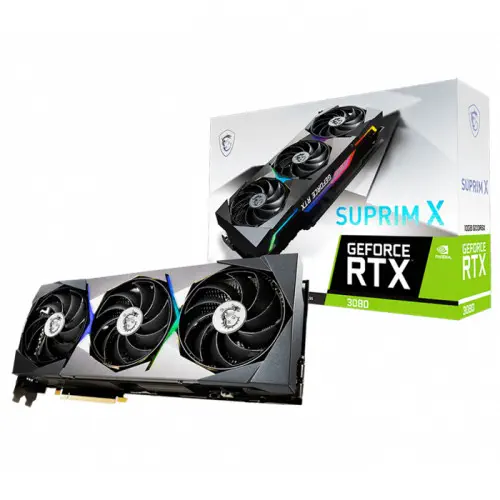 MSI GeForce RTX 3080 SUPRIM X 10G LHR Gaming Ekran Kartı