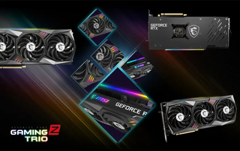 MSI GeForce RTX 3060 GAMING Z TRIO 12G Gaming Ekran Kartı