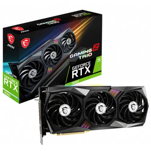 MSI GeForce RTX 3060 GAMING Z TRIO 12G Gaming Ekran Kartı