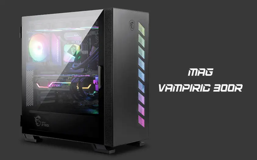 MSI MAG Vampiric 300R ATX Mid-Tower Gaming Kasa