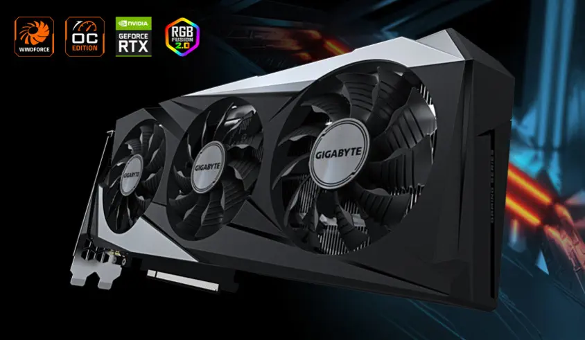 Gigabyte GeForce RTX 3060 Ti Gaming OC 8G LHR Gaming Ekran Kartı