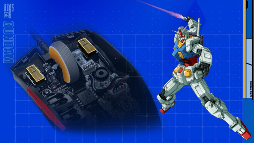 Asus ROG Strix Impact II Gundam Edition Kablolu Gaming Mouse