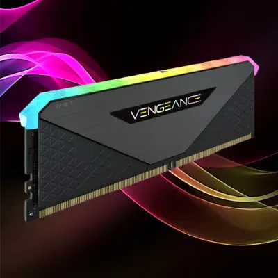 Corsair Vengeance RGB RT 16GB DDR4 3200MHz Siyah Gaming Ram