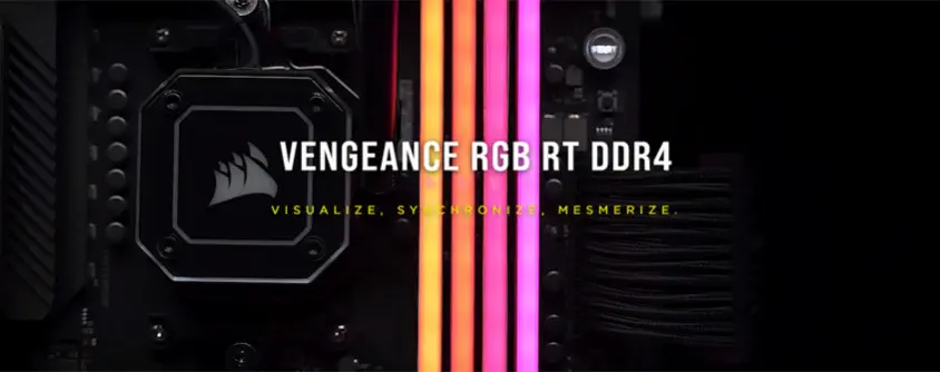 Corsair Vengeance RGB RT 16GB DDR4 3200MHz Siyah Gaming Ram