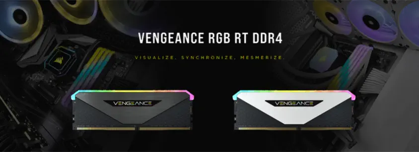 Corsair Vengeance RGB RT 16GB DDR4 3200MHz Siyah Gaming Ram