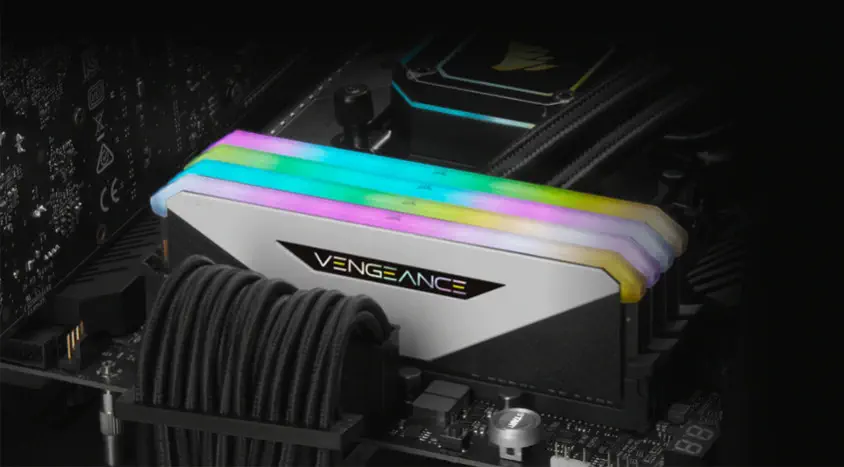 Corsair Vengeance RGB RT 16GB DDR4 3200MHz Siyah Gaming Ram