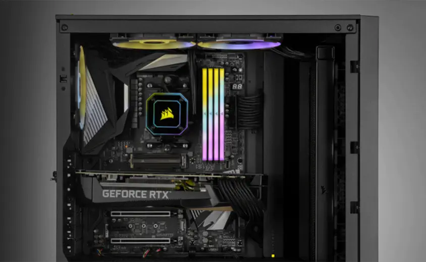 Corsair Vengeance RGB RT 16GB DDR4 3200MHz Siyah Gaming Ram