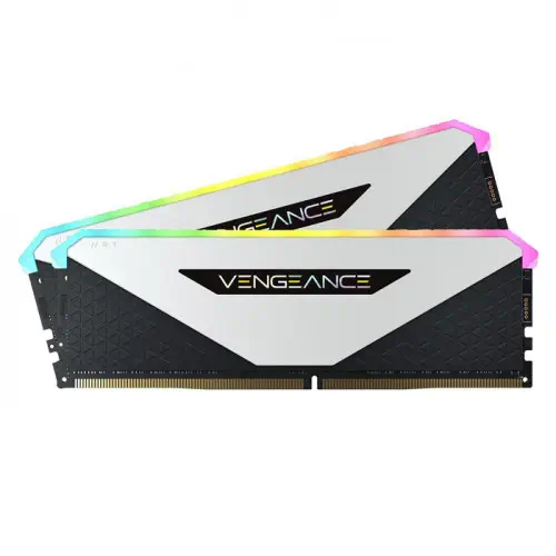 Corsair Vengeance RGB RT 16GB DDR4 3200MHz Beyaz Gaming Ram