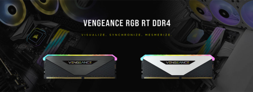 Corsair Vengeance RGB RT 16GB DDR4 3600MHz Siyah Gaming Ram